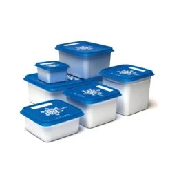 Merkloos Diepvriesdoos 1000 Ml Alaska Set Van 3 Stuks -Keuken Gerelateerd 101 0078 4 1