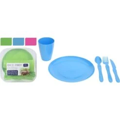 Merkloos Picknick Set 31 Delig Plastic 3 Assorti Kleuren 7 Merkloos Picknick Set 31 Delig Plastic 3 Assorti Kleuren -Keuken Gerelateerd 101 0449 1 3