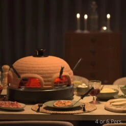 Pizzarette 4 Persoons Emerio -Keuken Gerelateerd 101 0768 4 1