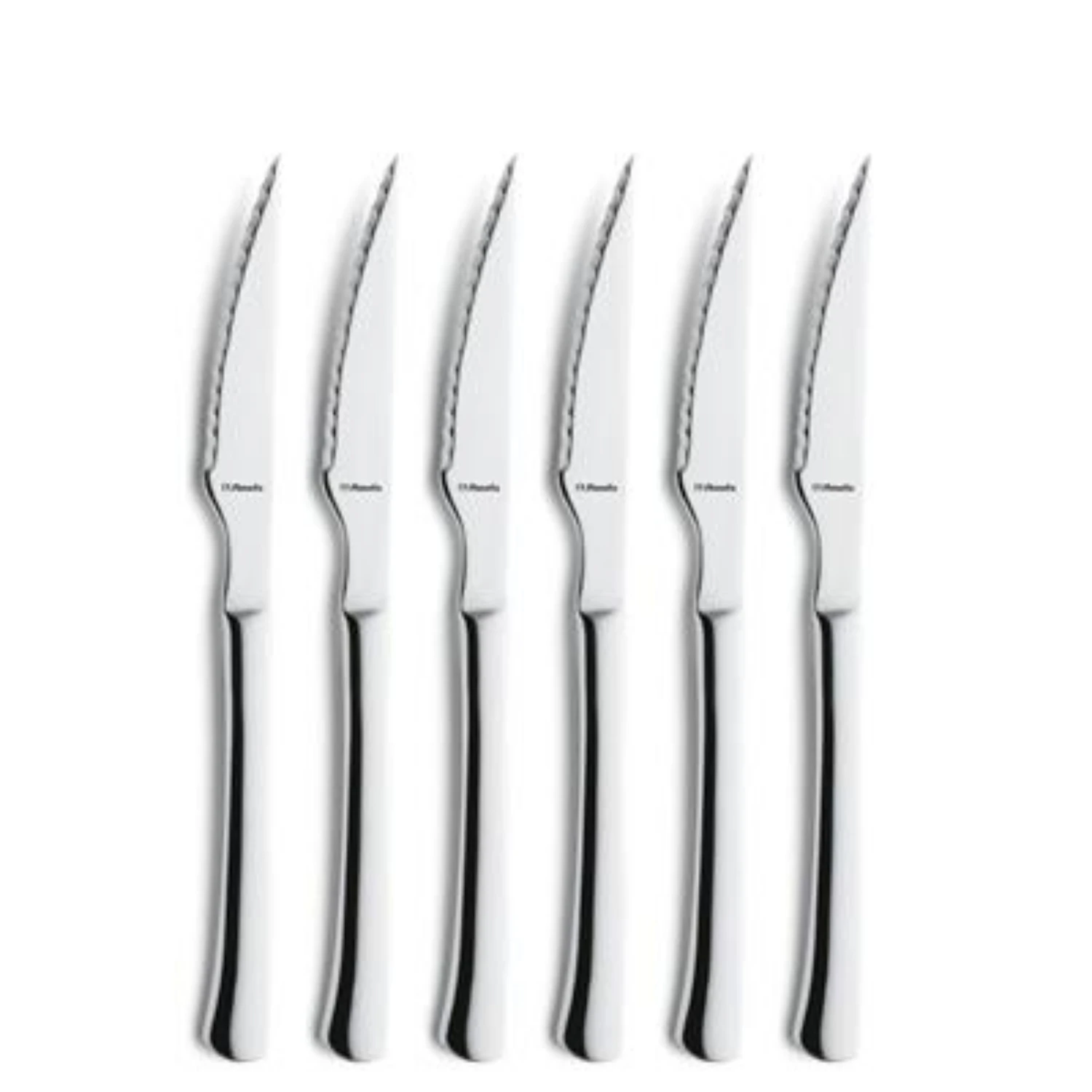 Amefa Chuletero Steakmessen 6 Stuks 4 Amefa Chuletero Steakmessen 6 Stuks - Afbeelding 2