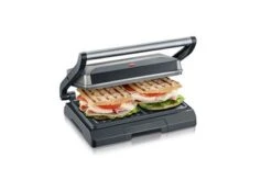 Severin Compacte Multigrill 800W Grijs MetallicKG 2394 -Keuken Gerelateerd 101 2394 5 1