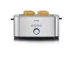 Severin Broodrooster Voor 4 Sneetjes XXL MetBagelfunctie AT 2512 -Keuken Gerelateerd 101 2512 3 1