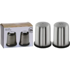 Excellent Houseware Peper En Zout Set Zilver -Keuken Gerelateerd 101 2801 3 1