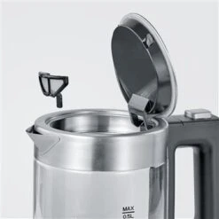 Severin Glazen Mini Waterkoker 1100W 0,5 LWK 3472 8 Severin Glazen Mini Waterkoker 1100W 0,5 LWK 3472 -Keuken Gerelateerd 101 3472 3 1