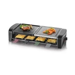 Severin Gourmet En Raclette-grill MetNatuurgrillsteen 8-persoons RG 9645 -Keuken Gerelateerd 101 3699 4 1