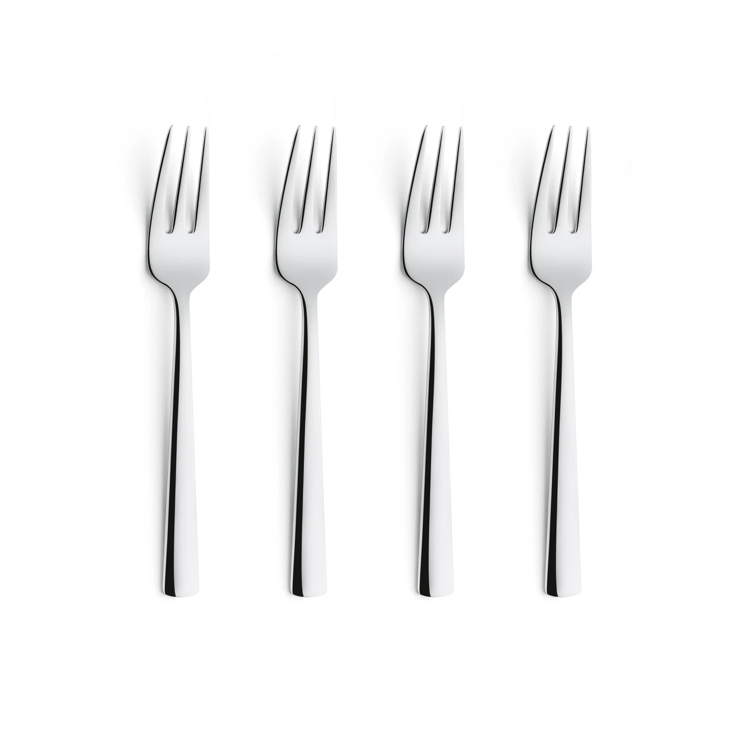 Amefa Moderno Gebaksvorken 4 Stuks 3 Amefa Moderno Gebaksvorken 4 Stuks