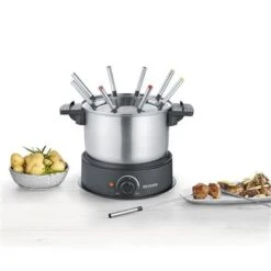 Severin Fondue 1500W 8-persoons Zwart FO 2470 -Keuken Gerelateerd 101 6903 5 1