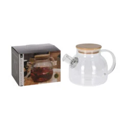 Excellent Houseware Theepot Borosilcaat 1 L -Keuken Gerelateerd 101 7884 3 1