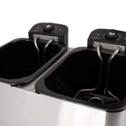 Inventum Friteuse Dubbel GF461 2 X 2,5 L RVS 1800W 11 Inventum Friteuse Dubbel GF461 2 X 2,5 L RVS 1800W -Keuken Gerelateerd 101 9419 2 1