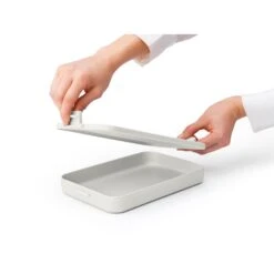 Brabantia Make & Take Lunchbox Plat Lichtgrijs -Keuken Gerelateerd 102 2841 3 1