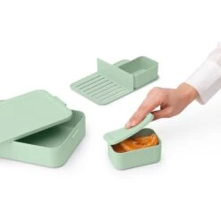 Brabantia Make & Take Bento Lunchbox Groot Jade Groen -Keuken Gerelateerd 102 3527 5 1