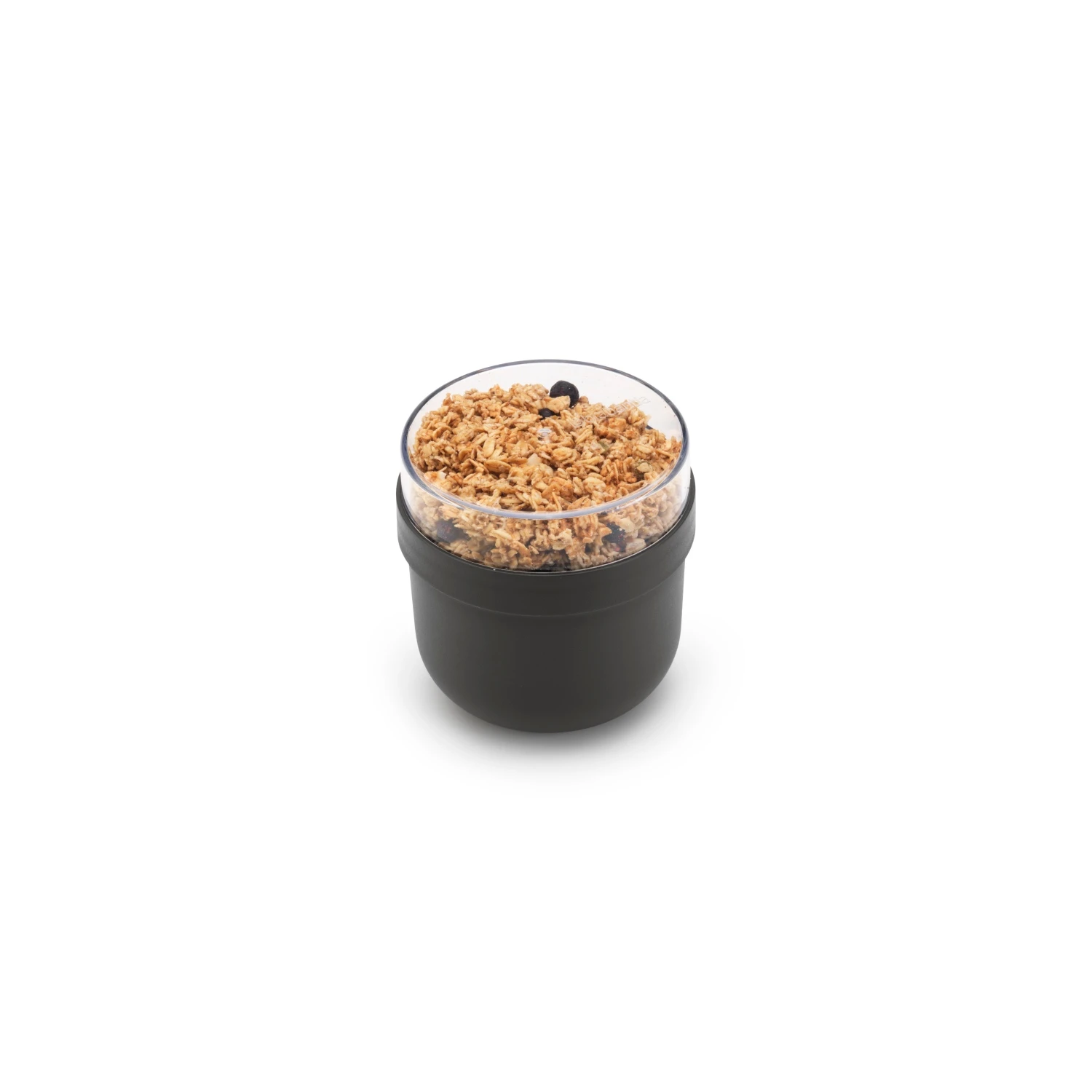 Brabantia Make En Take Yoghurtbeker 0,5 Liter Donkergrijs 4 Brabantia Make En Take Yoghurtbeker 0,5 Liter Donkergrijs - Afbeelding 2