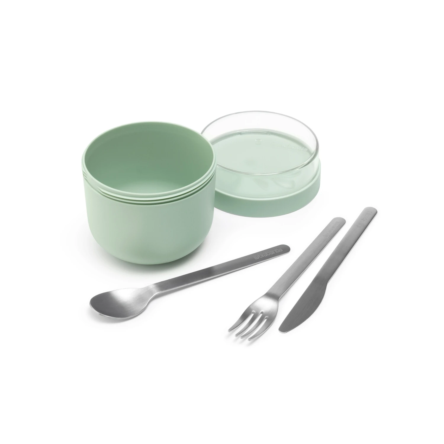 Brabantia Make En Take Yoghurtbeker 0,5 L Jade Green 3 Brabantia Make En Take Yoghurtbeker 0,5 L Jade Green