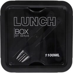 Senza Lunch Box 1100 Ml Tarwestro Zwart -Keuken Gerelateerd 102 4460 5 1