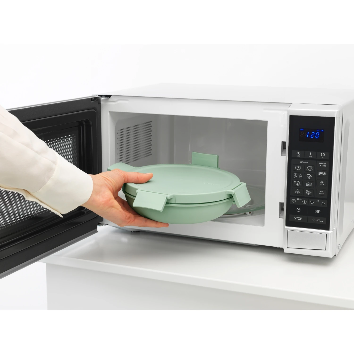 Brabantia Make En Take Lunchkom 1L Jade Groen 6 Brabantia Make En Take Lunchkom 1L Jade Groen - Afbeelding 4