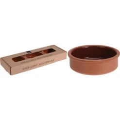 Excellent Houseware Tapasschalen Terracotta3 Stuks -Keuken Gerelateerd 102 8083 3 1