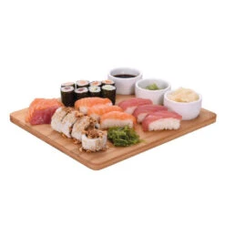 Sushiset Bamboe Porselein 4-delig -Keuken Gerelateerd 104 0630 5 1