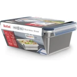 Tefal Masterseal RVS Vershouddoos Rechthoek 3.0 L -Keuken Gerelateerd 104 0710 2 1