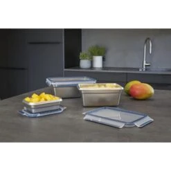 Tefal Masterseal RVS Vershouddoos Rechthoek 3.0 L -Keuken Gerelateerd 104 0710 6 1