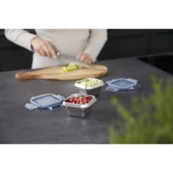 Tefal Masterseal RVS Vershouddoos Vierkant 0.2 L -Keuken Gerelateerd 104 0810 6 1