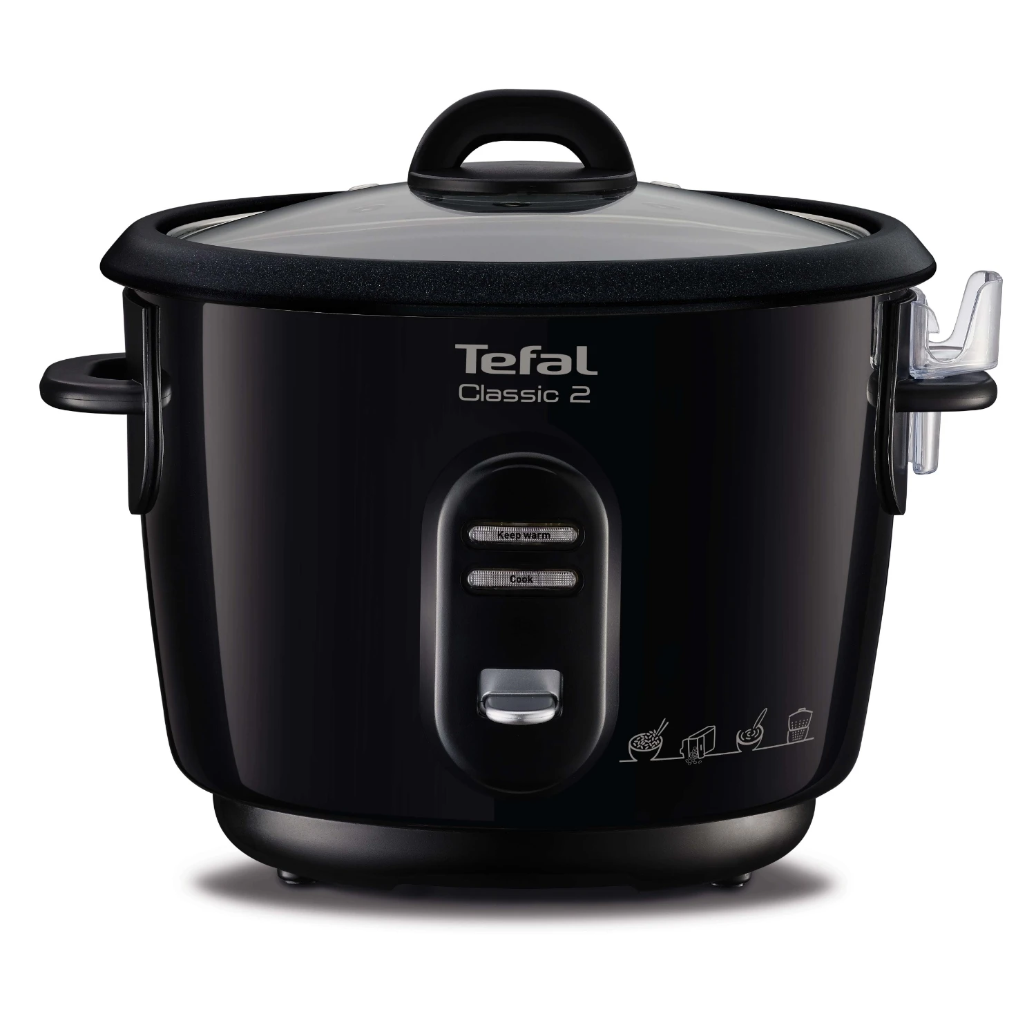 Tefal Rijstkoker Classic Zwart 6K 3 Tefal Rijstkoker Classic Zwart 6K