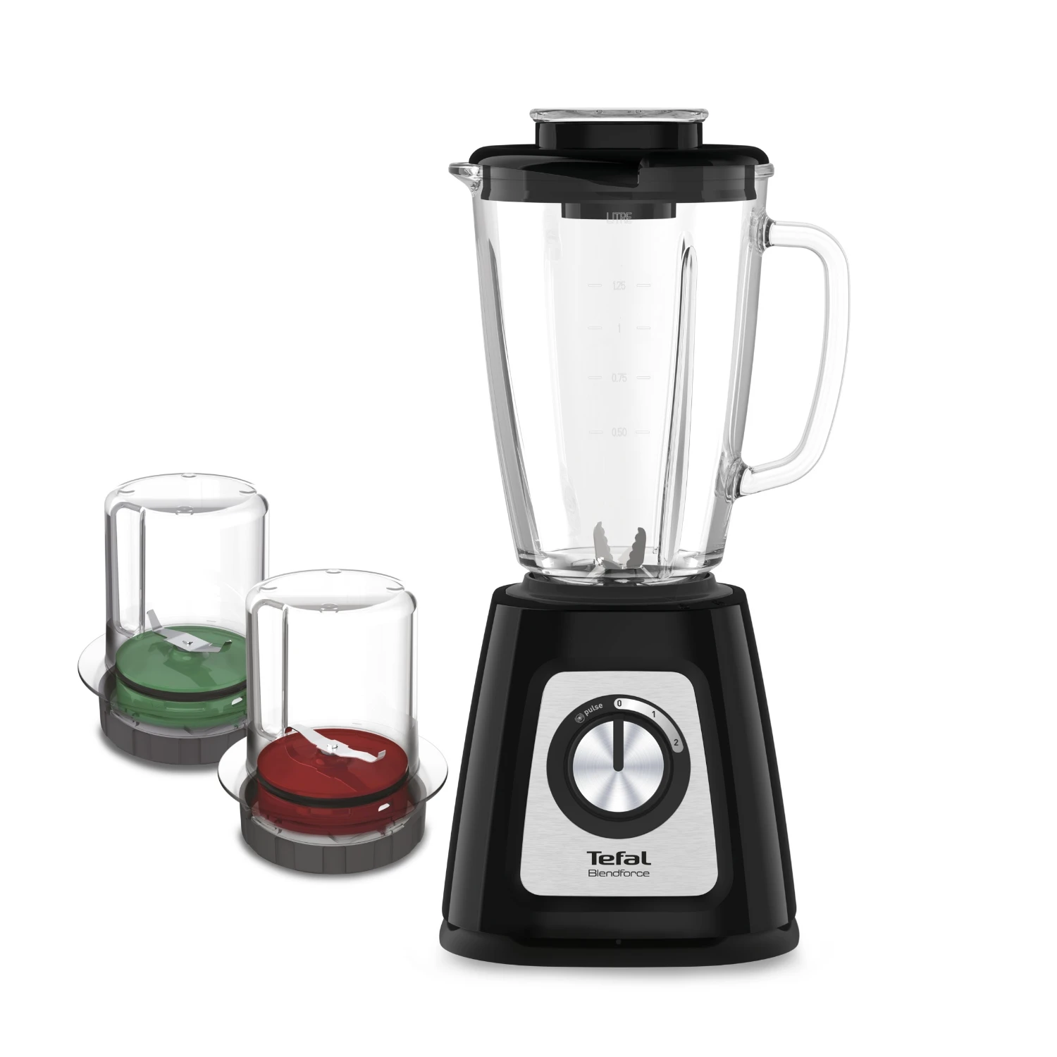 Tefal Blender Blendforce II Glas Zwart Accessoires 3 Tefal Blender Blendforce II Glas Zwart Accessoires