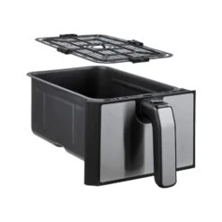 Inventum Hetelucht Friteuse Dubbel 2x 4 L Rvs/ Zwart 1700W -Keuken Gerelateerd 210 4299 4 1