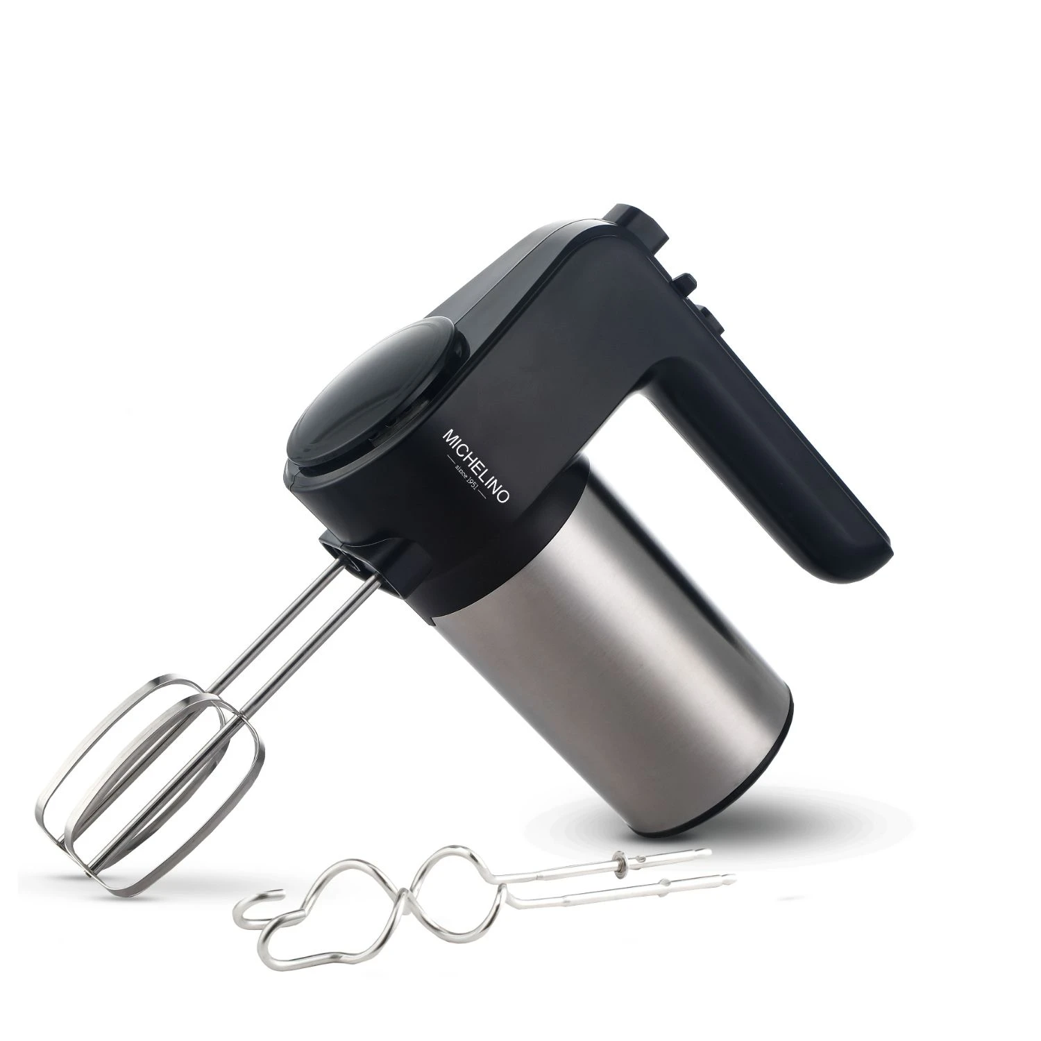 Michelino Handmixer 74327 400W Zwart 3 Michelino Handmixer 74327 400W Zwart