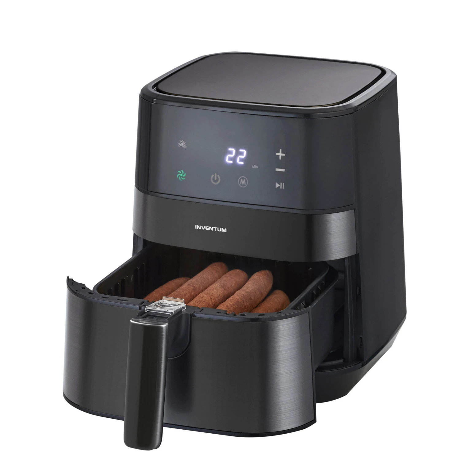 Inventum Airfryer GF350HLDB 3,5 L 1500W Zwart 6 Inventum Airfryer GF350HLDB 3,5 L 1500W Zwart - Afbeelding 4