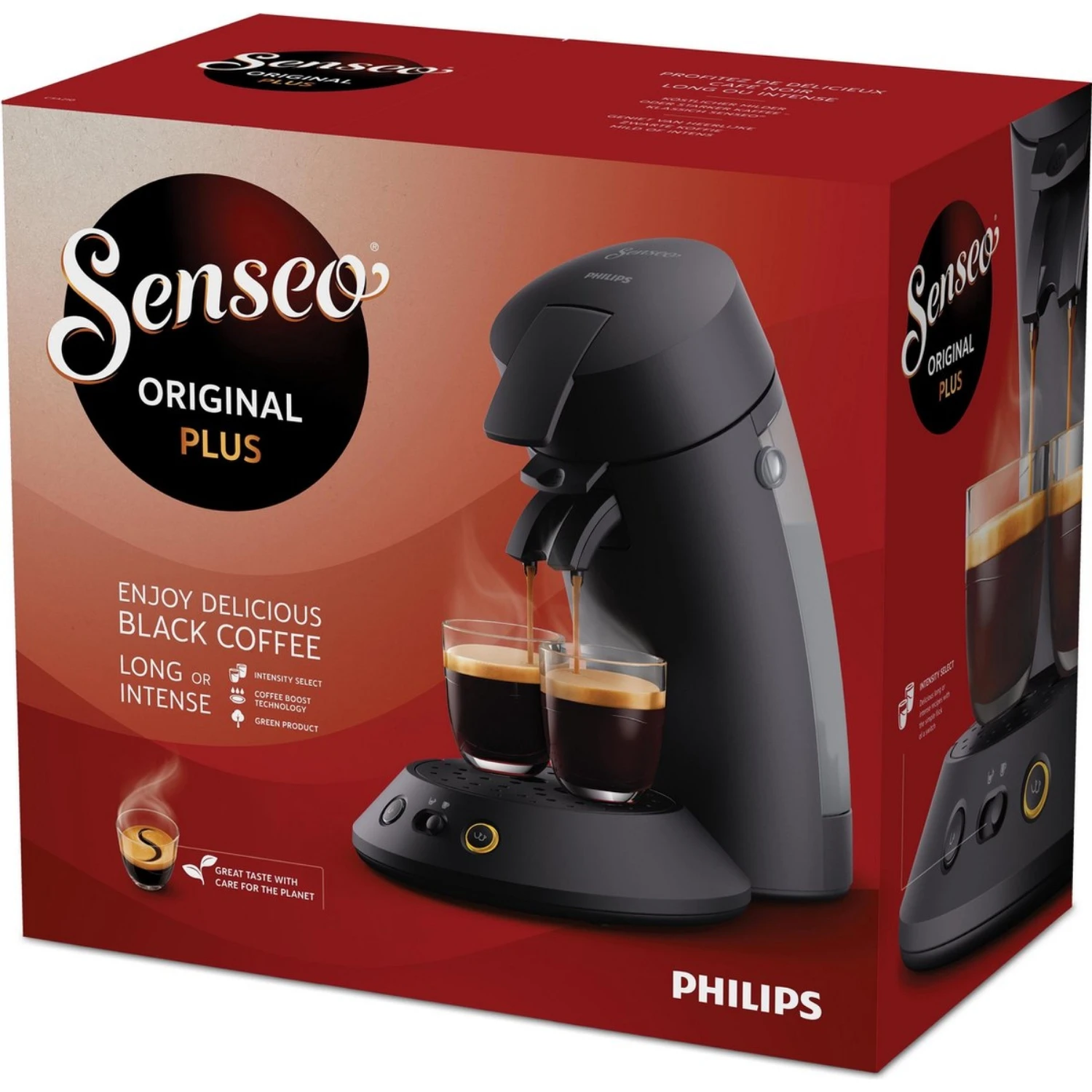 Philips Senseo Koffiepadapparaat CSA210/60Original Plus Zwart 6 Philips Senseo Koffiepadapparaat CSA210/60Original Plus Zwart - Afbeelding 4