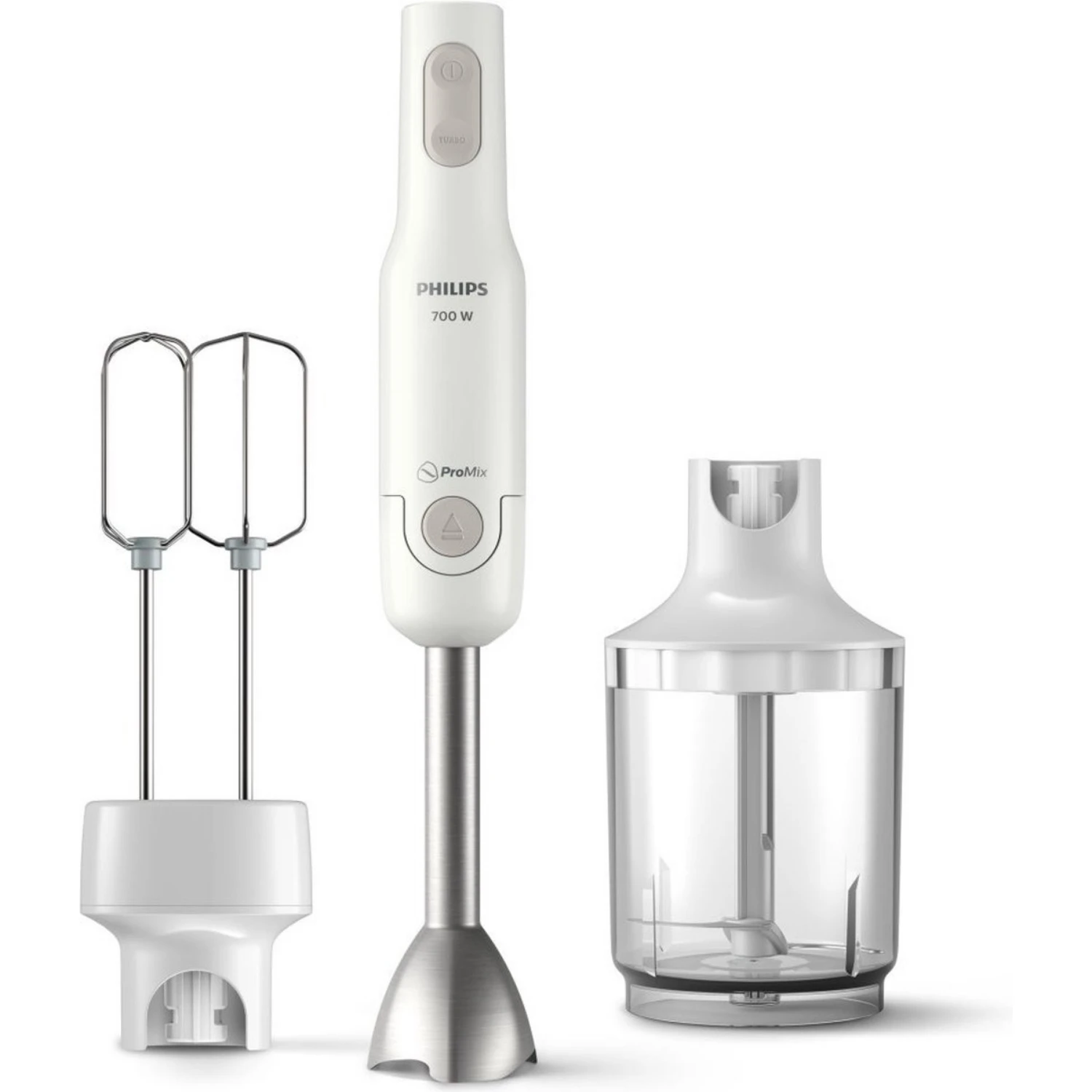 Philips Staafmixer HR2546/00 ProMix Met XL -fijnsnijder En Dubbele Klopper 3 Philips Staafmixer HR2546/00 ProMix Met XL -fijnsnijder En Dubbele Klopper