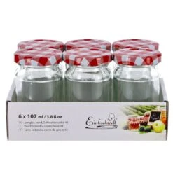 Weck Potjes 6 Stuks 107 Ml -Keuken Gerelateerd c6b5361fd0441452154ba12932d39230